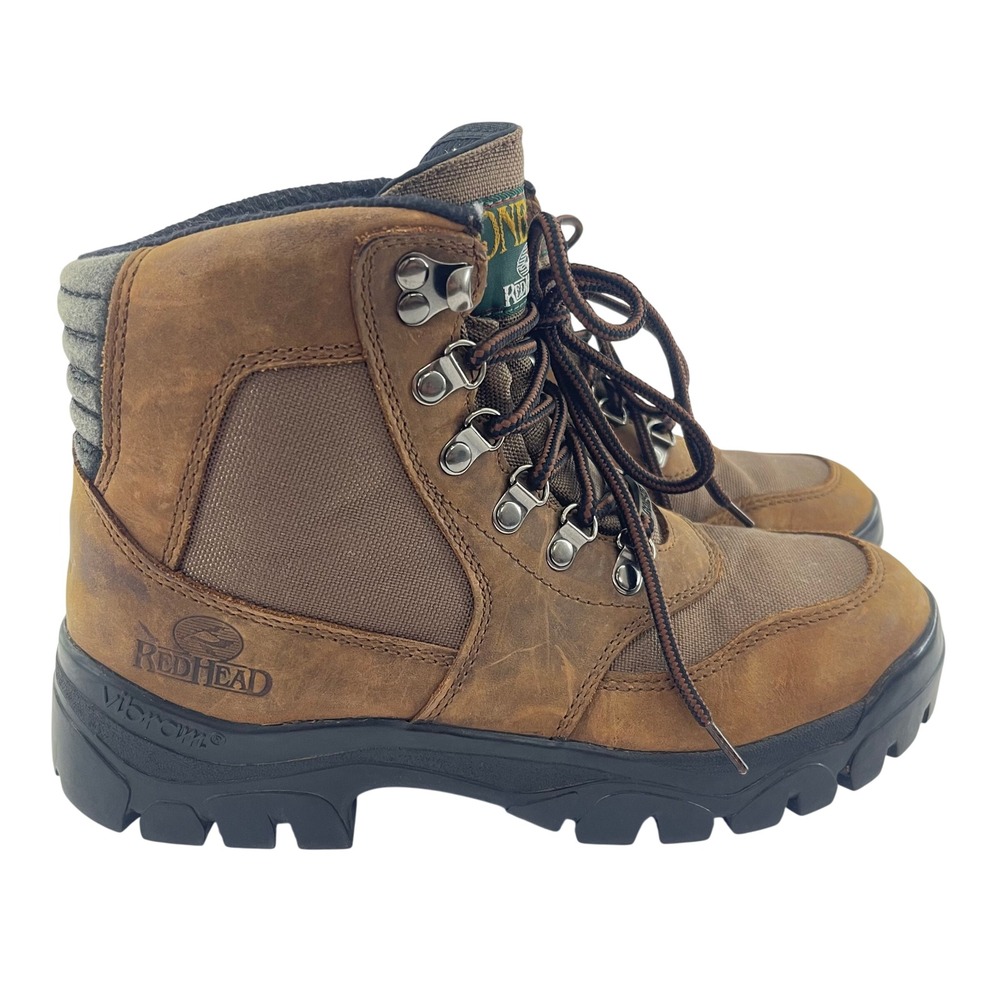 RedHead Waterproof Hiking Boots 
Women 8 Brown Gore-Tex Vibram Gorpcore Bone-Dry